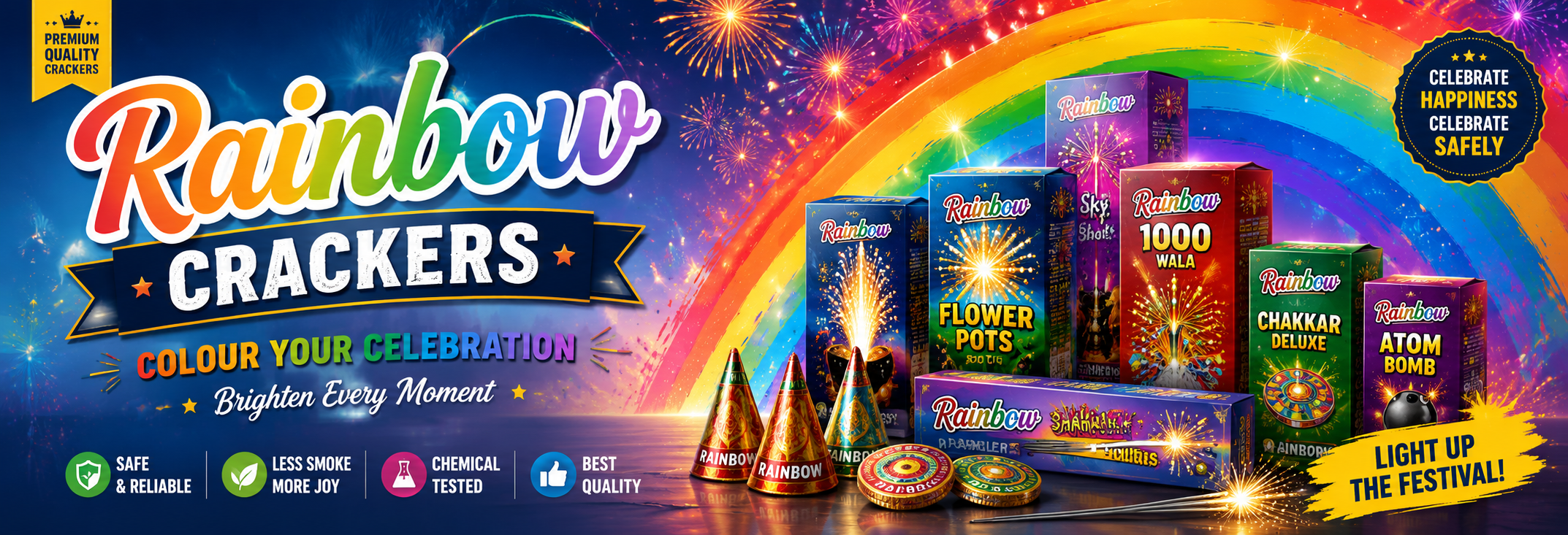 Rainbow Crackers